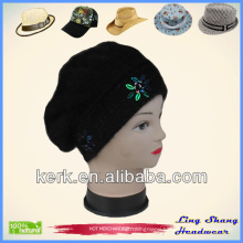 LSA60, 2014 New Promotion Poular black color hot sale winter hat